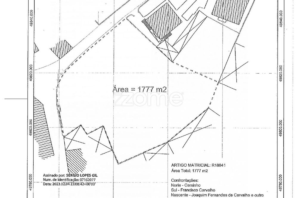 Terreno 1777m2 na Lousã