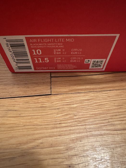 Кроссовки Air Jordan Flight Lite Mid ОРИГІНАЛ - 44 розмір