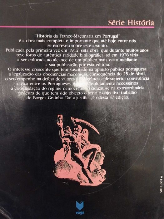 História da Franco-Maçonaria em Portugal, de M. Borges Grainha