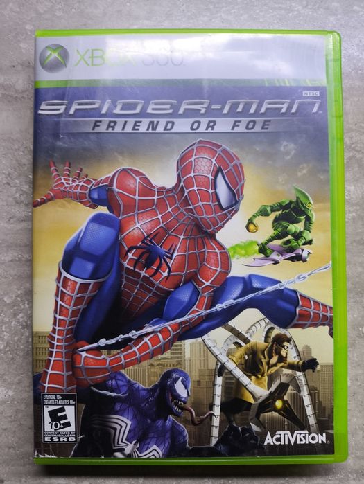 Spiderman friend of foe Xbox 360