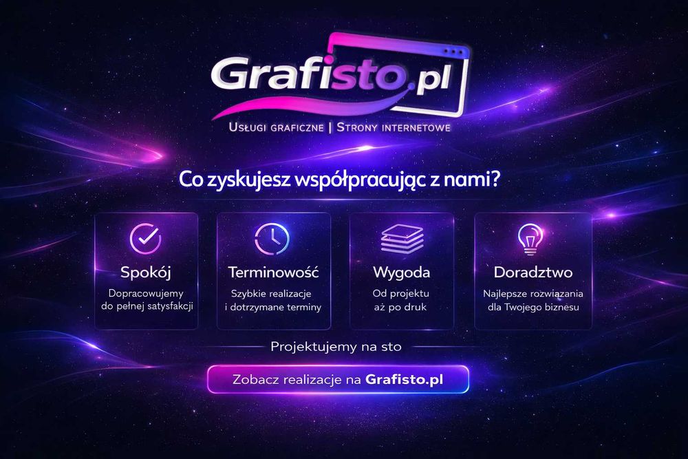 Grafika i strony WWW - szybko i estetycznie | Grafisto.pl