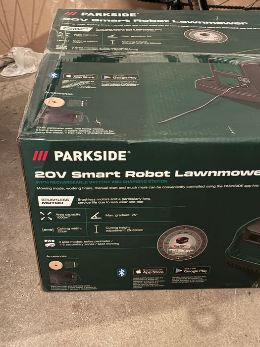 Robot koszący Parkside