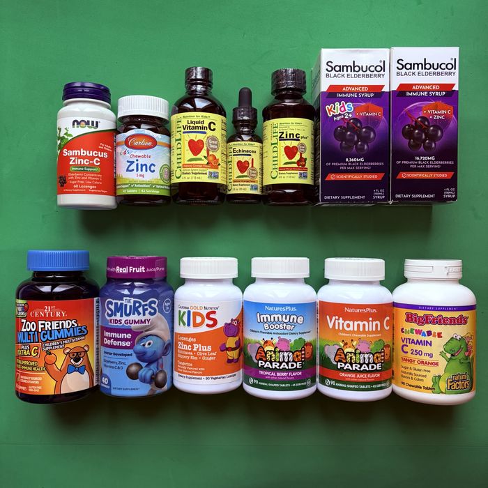 Для дітей!Вітамін д3,С.Кальцій•Омега•Магній,Залізо, цинк,самбукол