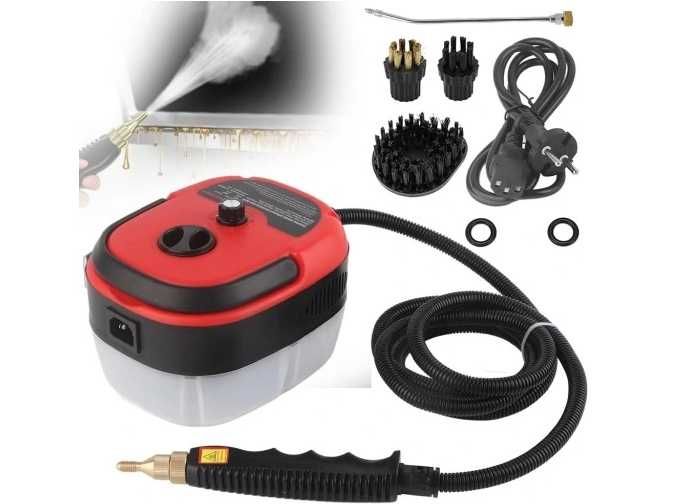 Odkurzacz Parowy2500W 3Bar Zbiornik6 Prędkości 1000 MLgrzewanie 10 S