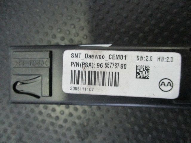 Display / ecrã de informações CITROËN DS5 (KF_)