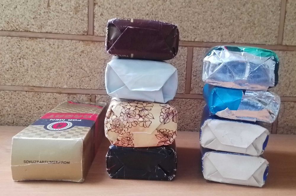 мыло ссср и импортное