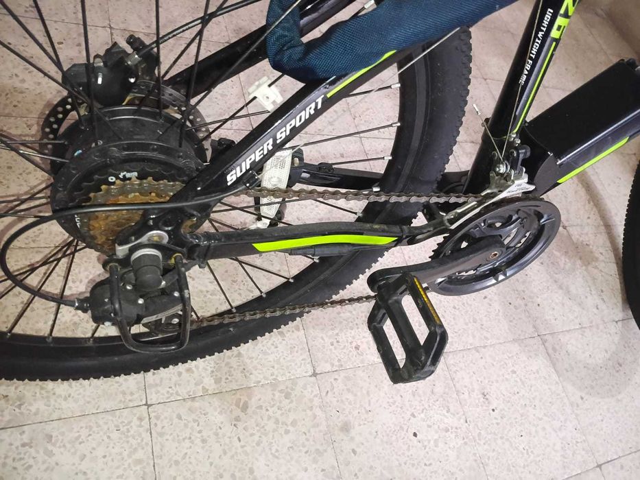 Deepower Bicicleta Elétrica 50km/h Com Carregador