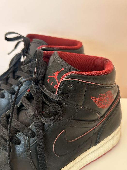 BUTY Nike AIR JORDAN 1 MID męskie 43 skórzane