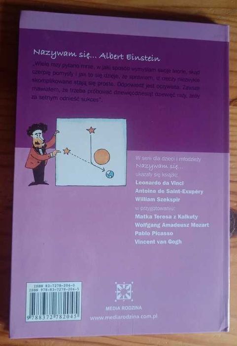 Nazywam się Albert Einstein Louis Cugota Gustavo Roldan