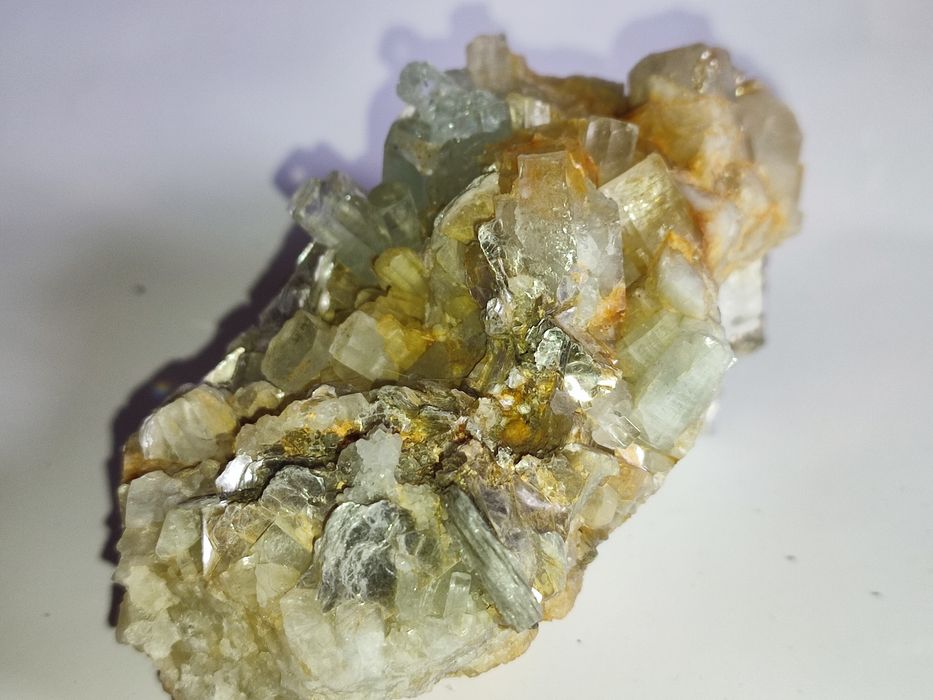 Minerais de coleção Berilo var. Água Marinha