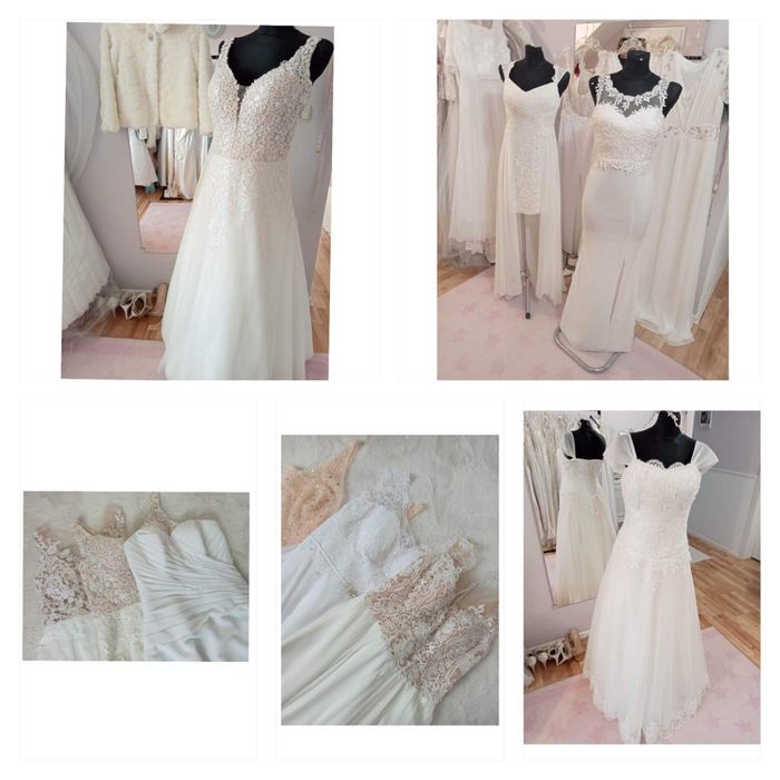 Suknie ślubne w odcieniach