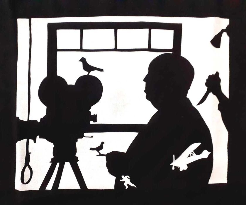 T-Shirt Alfred Hitchcock (Nova)