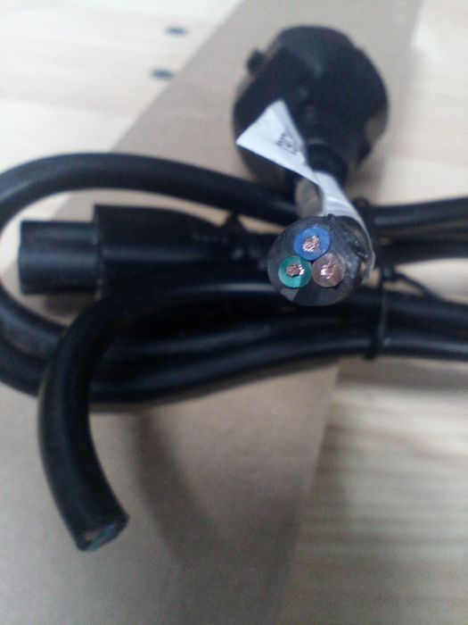 Електрошрот Ориг кабель живлення  для ноутбуку мікімаус 3х0.75мм новий