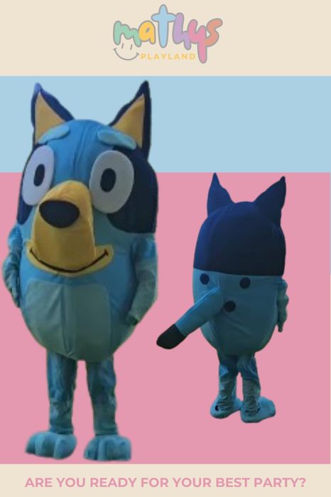 Mascote BLUEY - Festas infantis