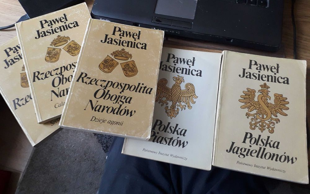 Książki Pawła Jasienicy i Antoniego Gołubiewa