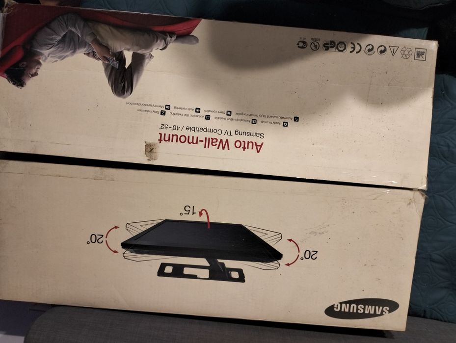 Suporte de Tv " Samsung" rotativo automático