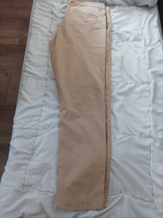 Nowe spodnie beżowe Wólczanka rozm.36