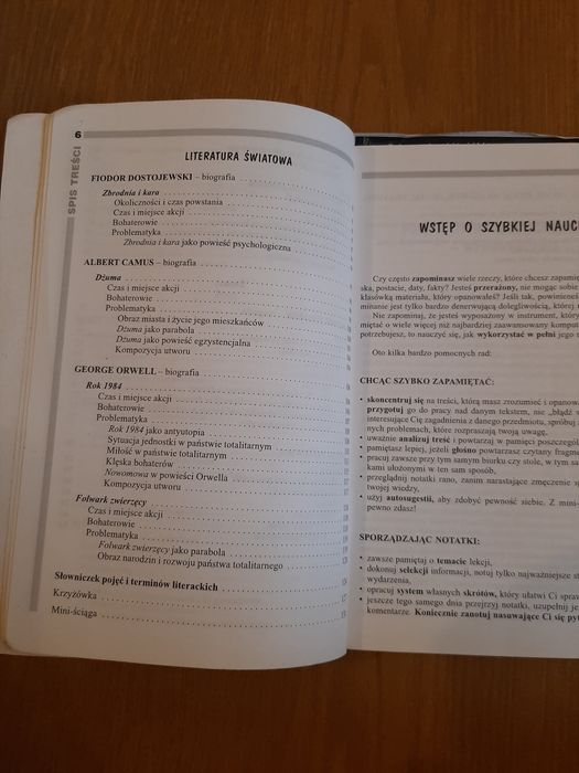 Opracowania język polski