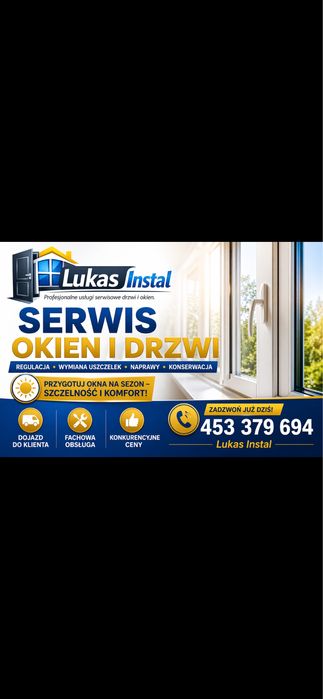 Usługi Serwisowe, Naprawa Drzwi i Okien