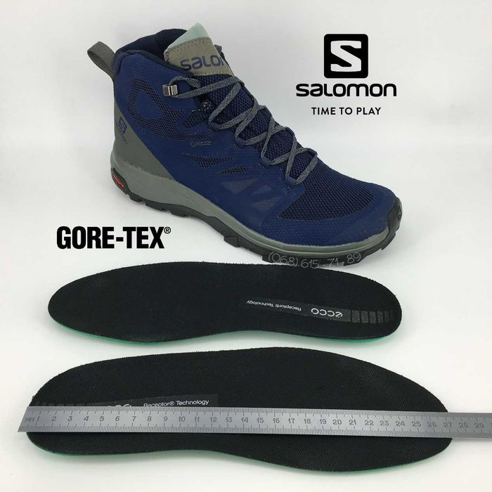 Мужские ботинки берцы SALOMON OUTLINE MID GTX 43 1/2 оригинал