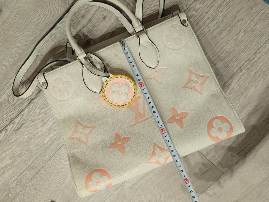 Jasna Beżowa torba lv