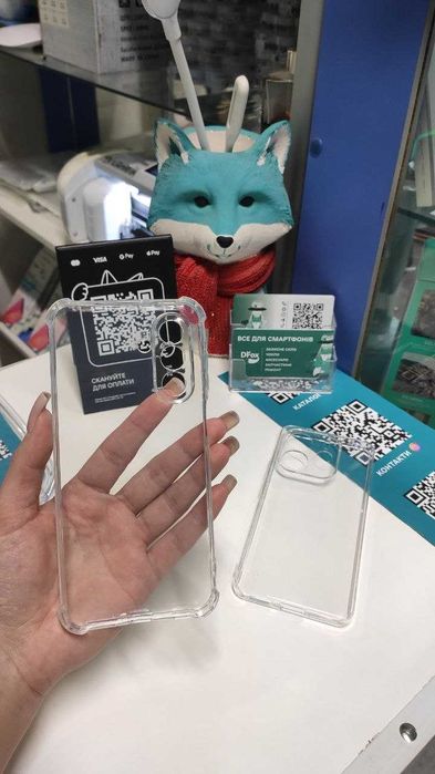 Чохол для смартфона, силіконовий, протиударний, із захистом камери, є САМОВИВІЗ, асортимент