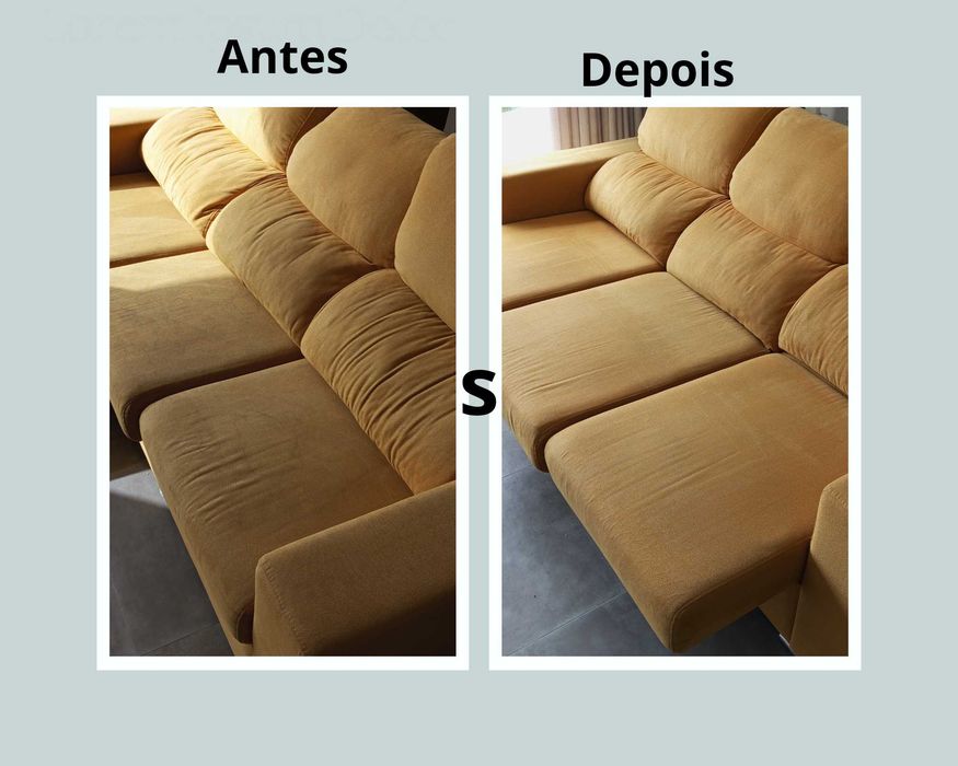 Limpeza a fundo impermeabilização e higienização sofá, colchão e tapet