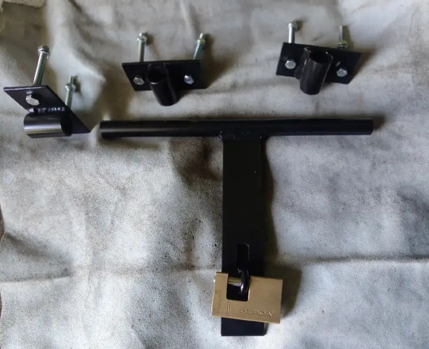 Zasuwa garażowa rygiel zamknięcie