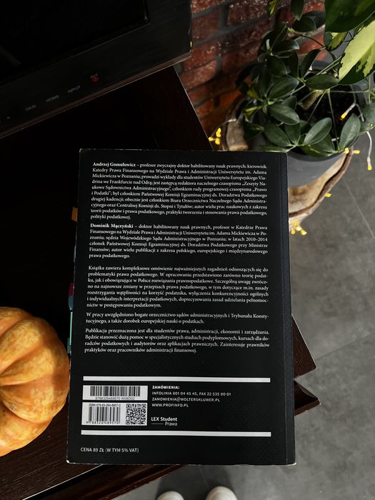Podatki i Prawo Podatkowe A.Gomułowicz, D.Mączyński