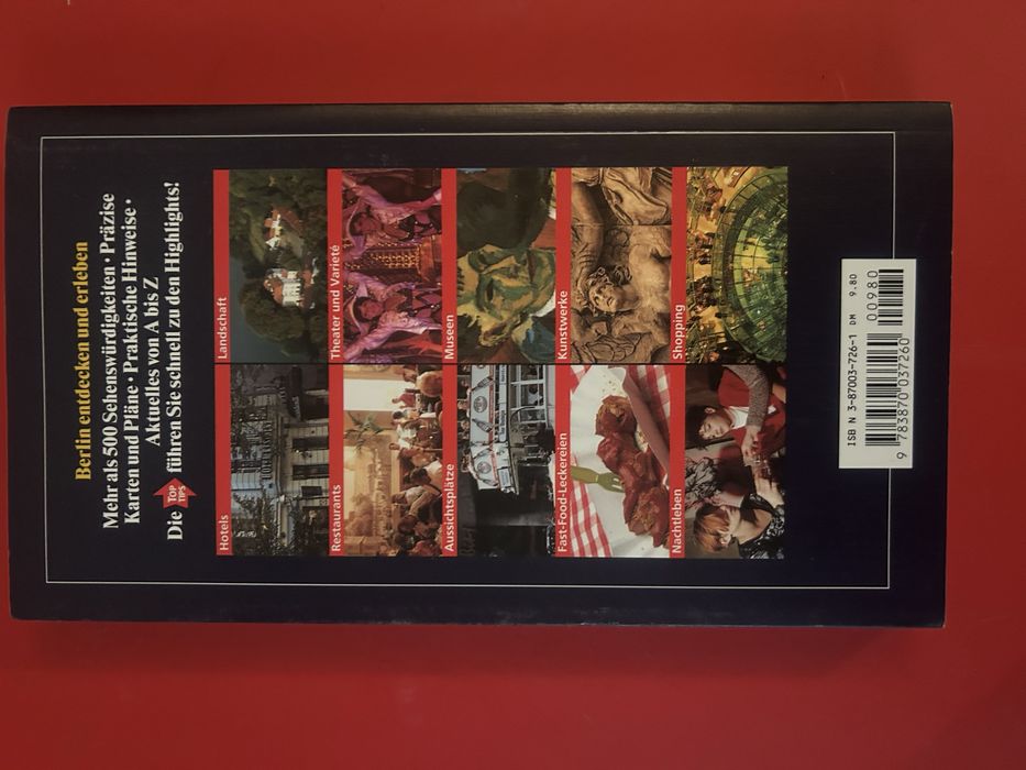 Niemiecki przewodnik po Berlinie ADAC