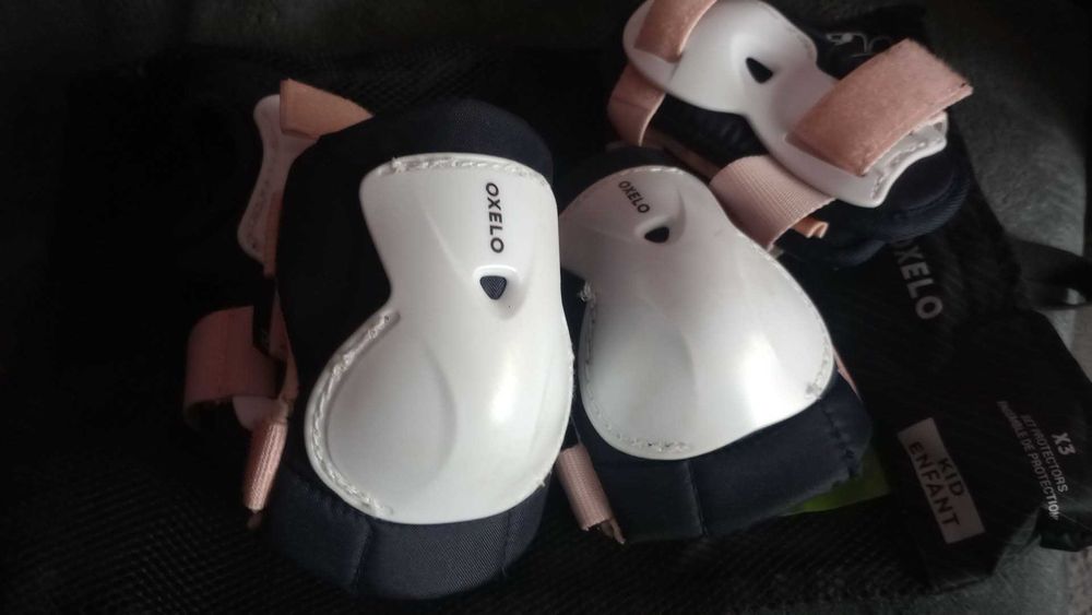 Rower dla dziewczynki 4-5 lat ,kask i ochroniacze