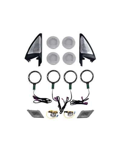 Накладки Bowers & Wilkins с подсветкой для BMW X3 G01 2022-2024 / Сітки Баверс Вілкінс З Підсвіткою БМВ Х3 Ж01