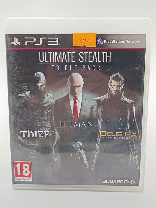 ultimate stealth: triple pack playstation 3 (ps3) pudełkowa