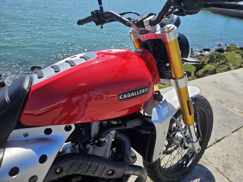 Fantic Caballero 500 Scrambler 2023 — 100% original, revisões na marca