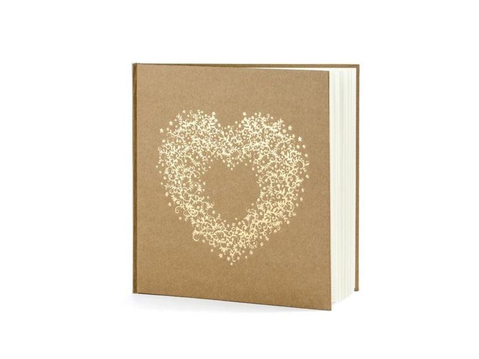Księga Gości 22 kartki 20,5x20,5cm PartyDeco