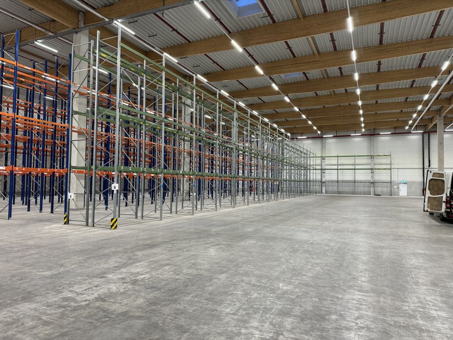 Regal paletowy magazynowy sklepowy przemyslowy metalowy