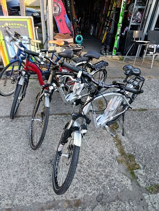 Rower Elektryczny ze Wspomaganiem Elektrycznym Panasonic  Shimano  Prezent