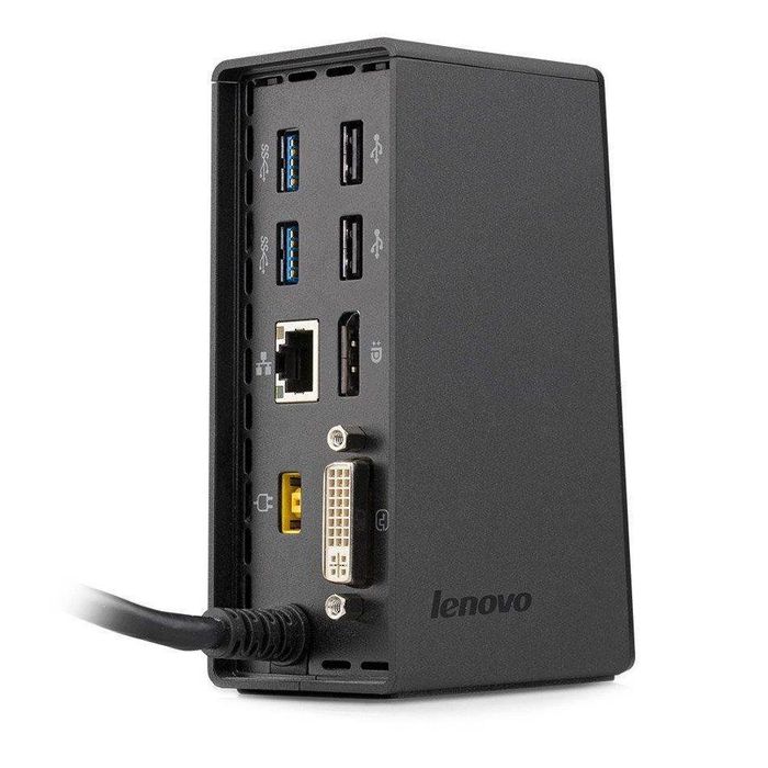 Док-станция Lenovo ThinkPad USB 3.0 Dock | USB, LAN, HDMI, DVI, Аудио