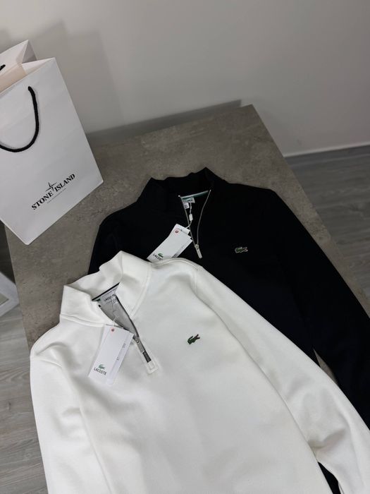Полузамок Lacoste 1/3   Полу зип лакосте lacoste 1/3
