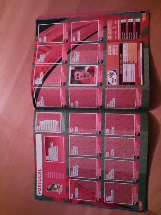 Caderneta mundial de futebol 2010