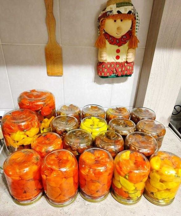 Домашній маринований перець Хабанеро, Суперхоти та гострі перці. 0,5 л