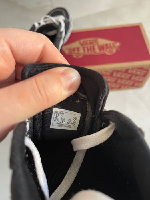 Кеды vans детские 31