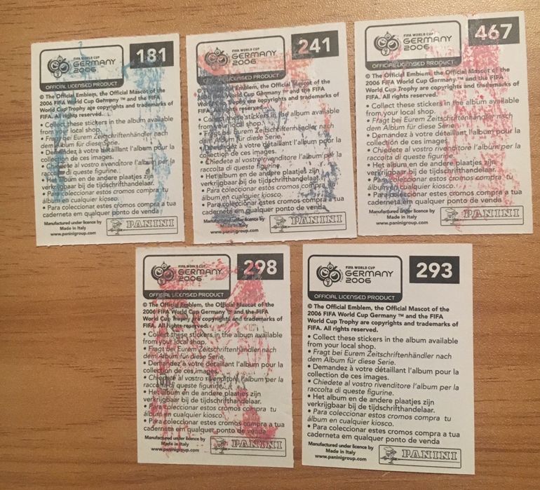 Cromos Messi rookie ,C.Ronaldo rookie  +ofertas