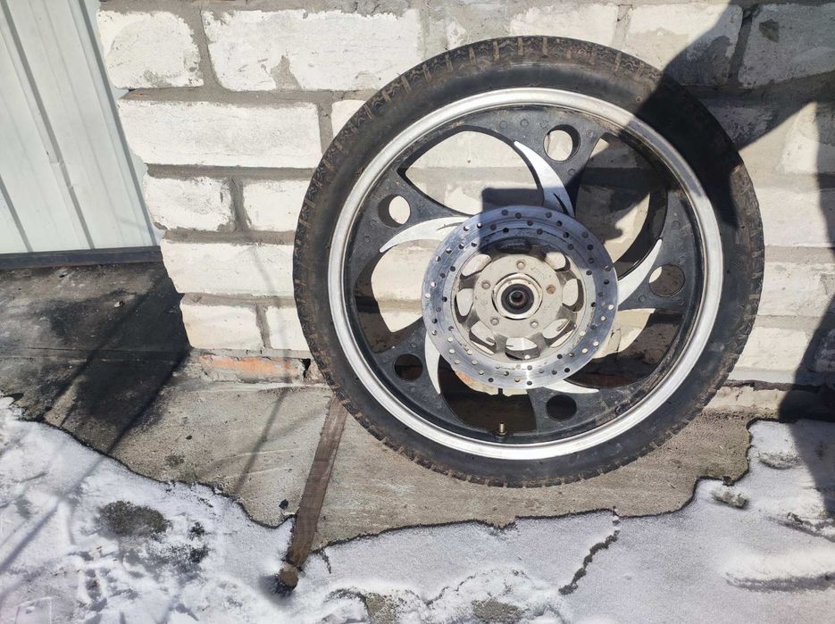 Заднє колесо альфа дельта диск на альфу дельту R17