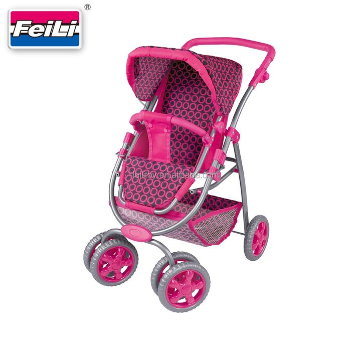 Коляска візок для ляльки пупса бебі-борна дитяча