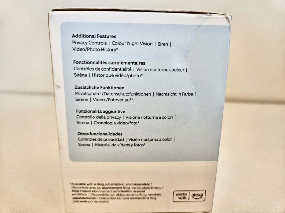 Нова Відео Камера відеоспостереження Ring Indoor Cam (1080p HD 2ndG)