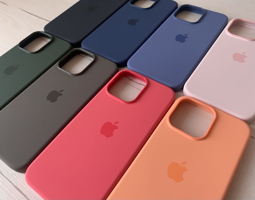 Silicone case Magsafe на iPhone 14 15 PRO MAX чехол на айфон магнитн