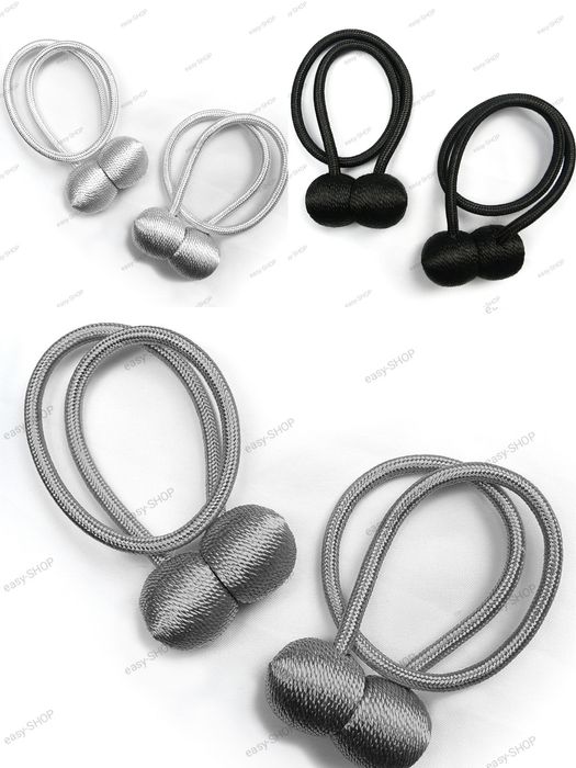 Komplet 2 sztuki spinki upięcia do zasłon