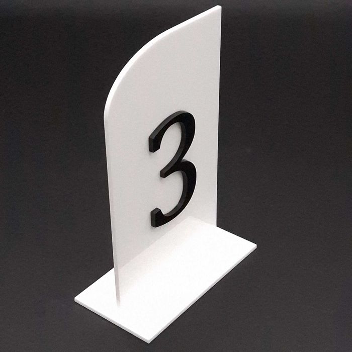 Numery na stoły Numerki Stolików Na Wesele Ślub Chrzest