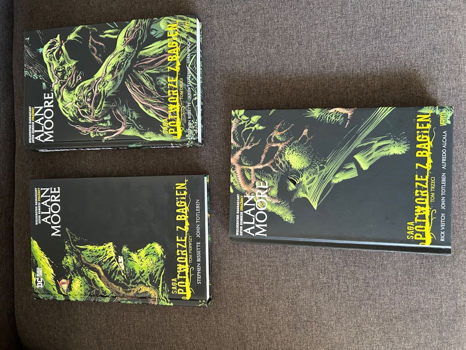 Saga o Potworze z Bagien tomy 1-3 Alan Moore